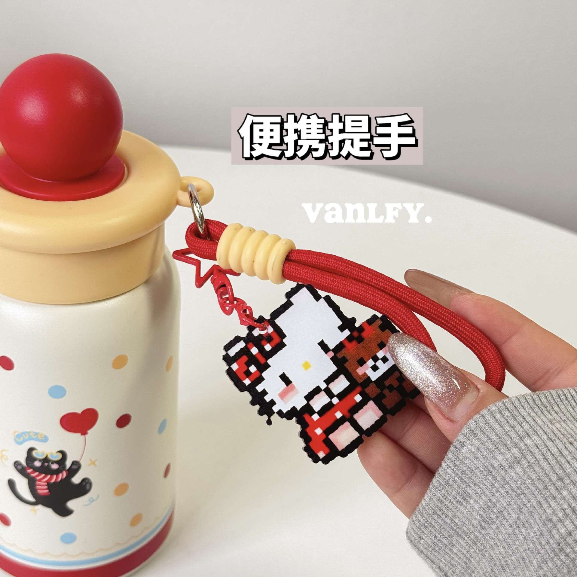 500ML Cute Portable 316 Stainless Steel Thermal Flask