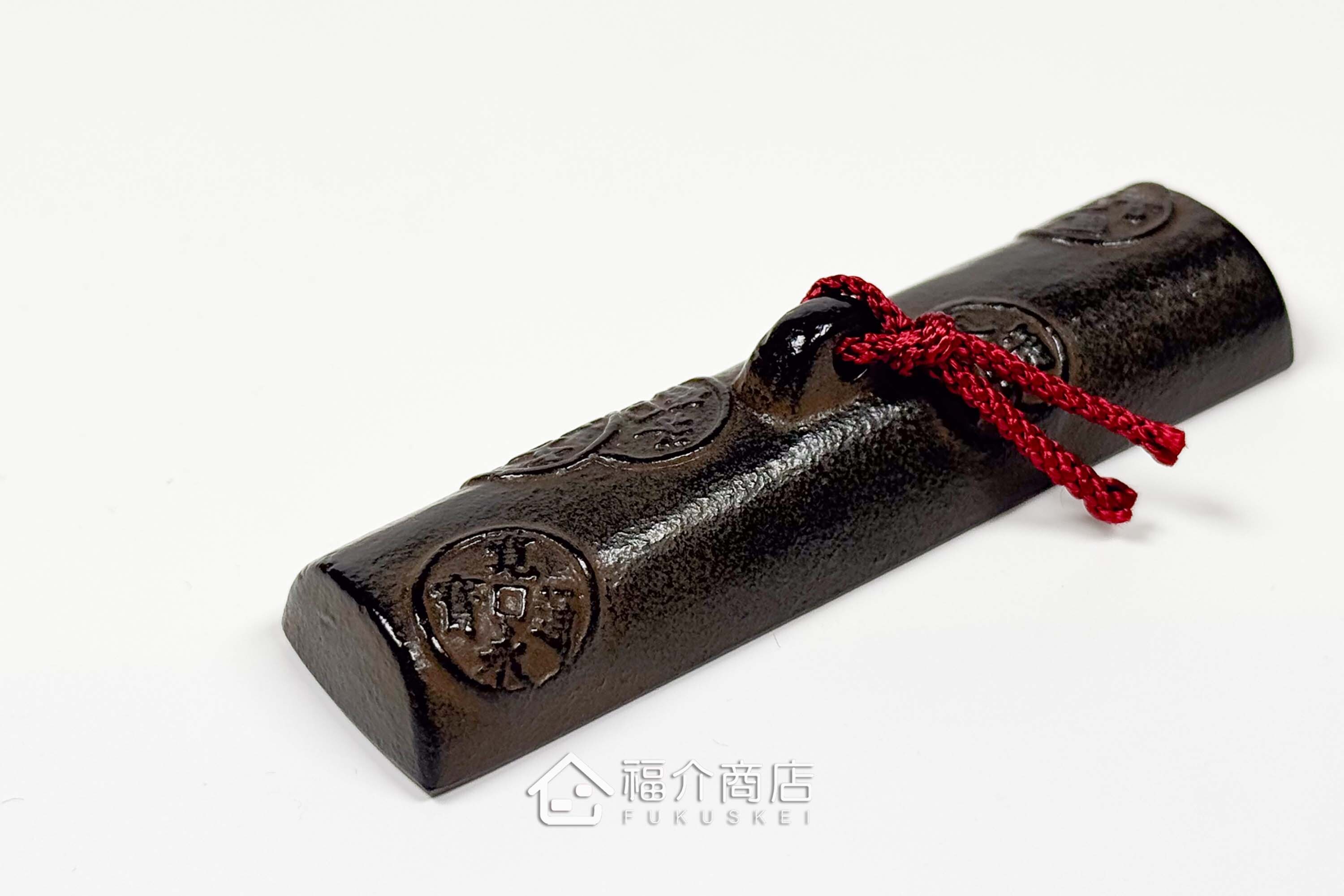 壓住紙張防止移動的櫻花造型鑄鐵材質文鎮