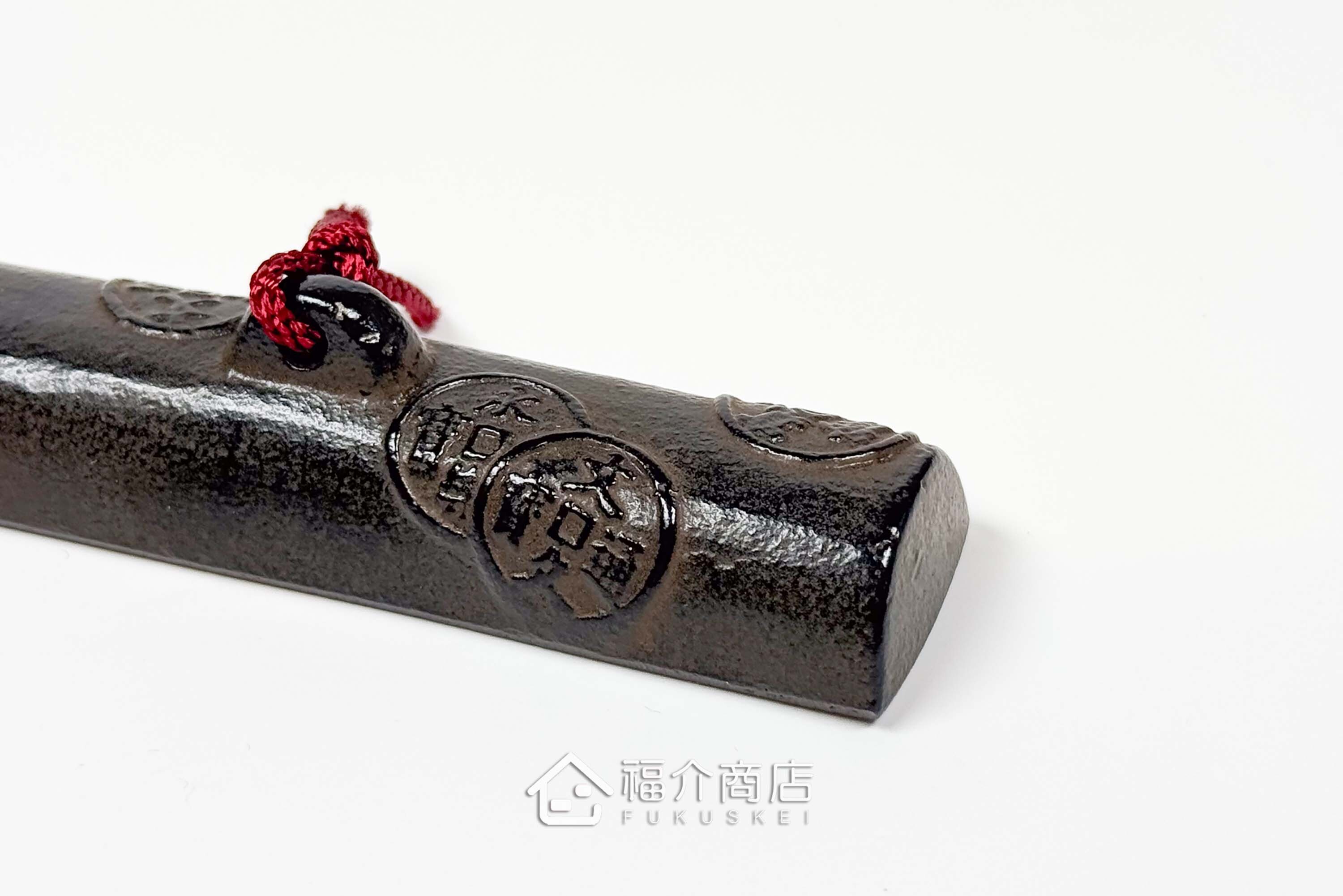 壓住紙張防止移動的櫻花造型鑄鐵材質文鎮