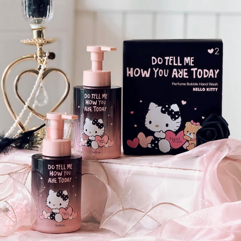 韓國 HETRAS × HELLO KITTY 限量聯名泡沫氛洗手液2入515ml*2