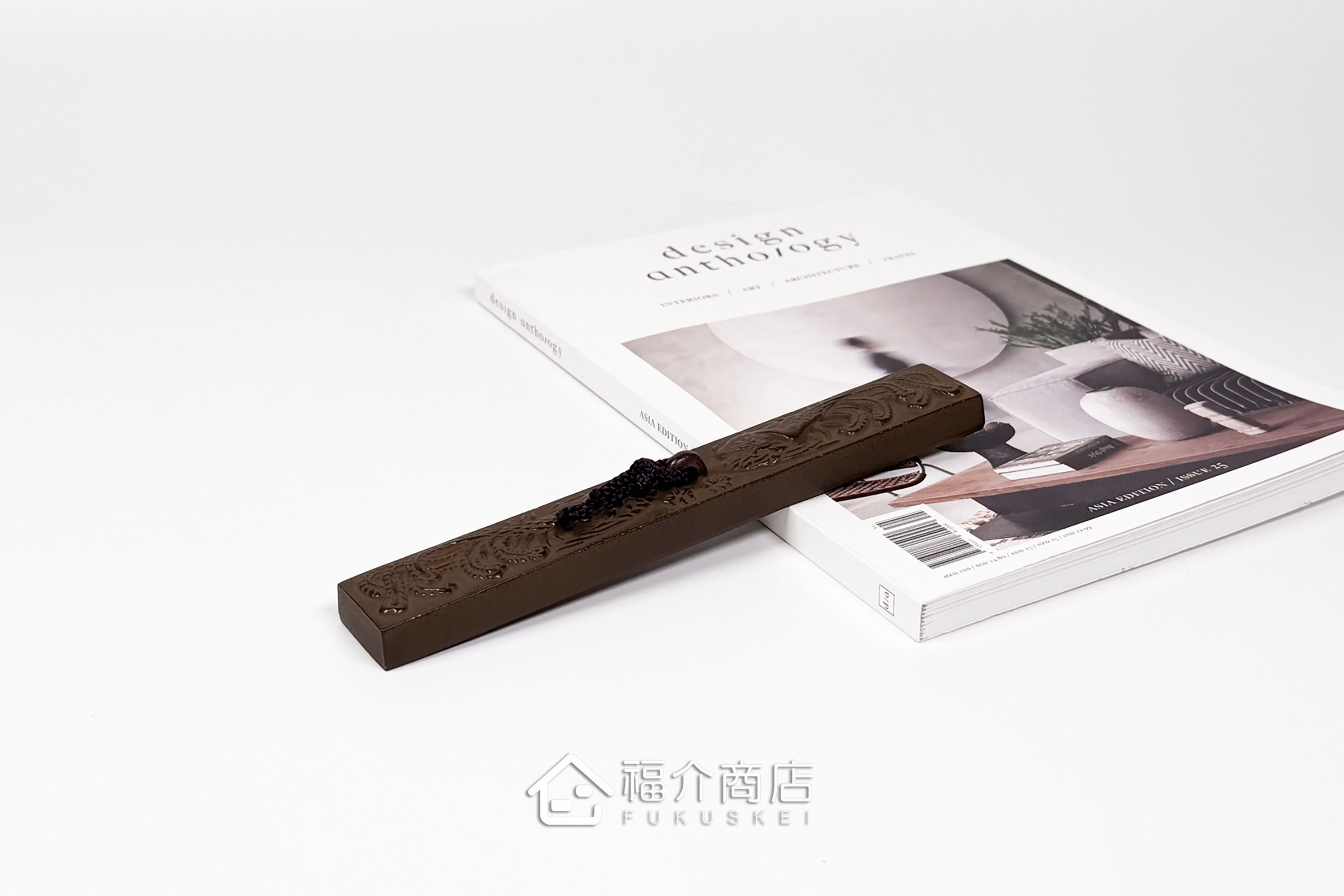 壓住紙張防止移動的櫻花造型鑄鐵材質文鎮