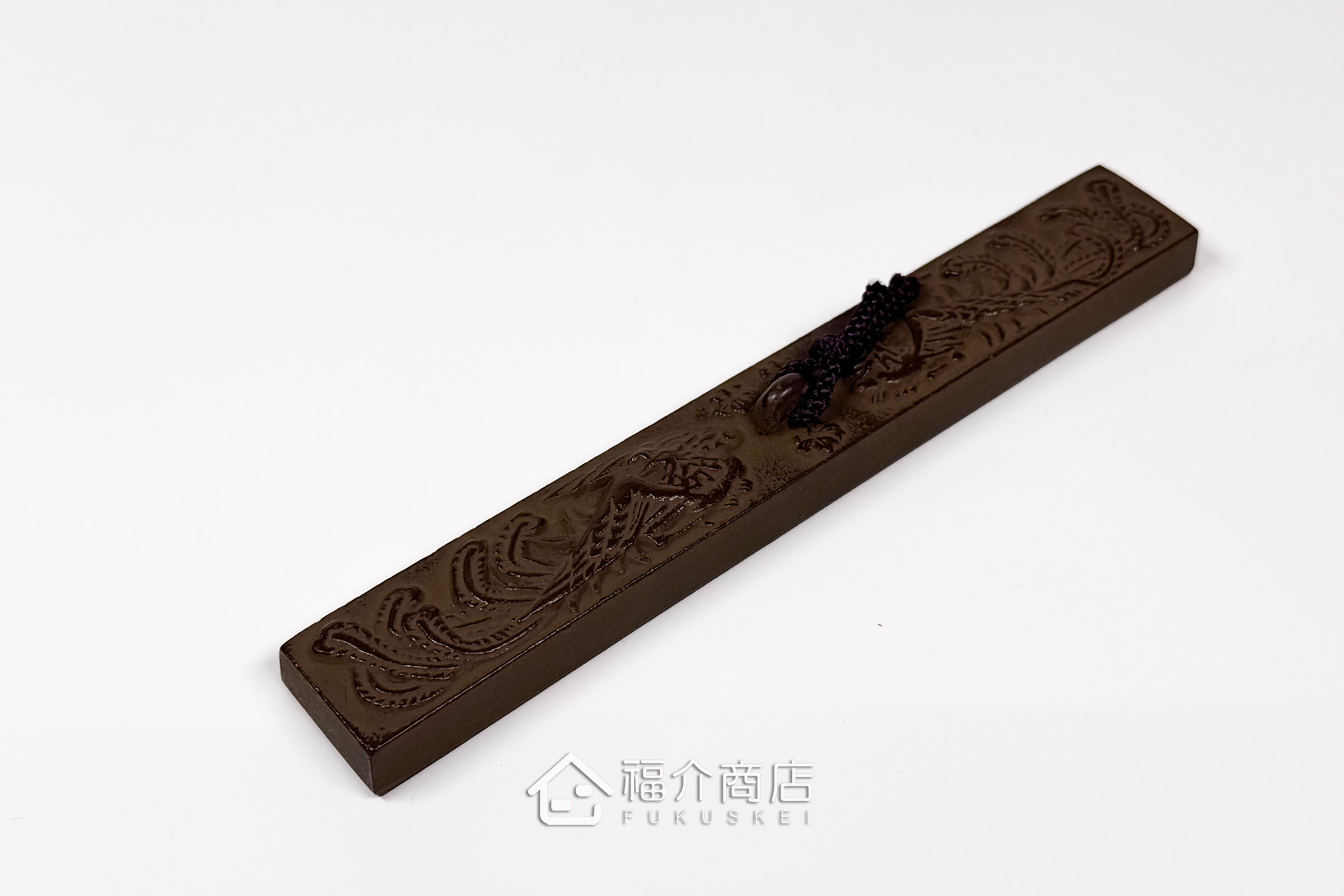 壓住紙張防止移動的櫻花造型鑄鐵材質文鎮