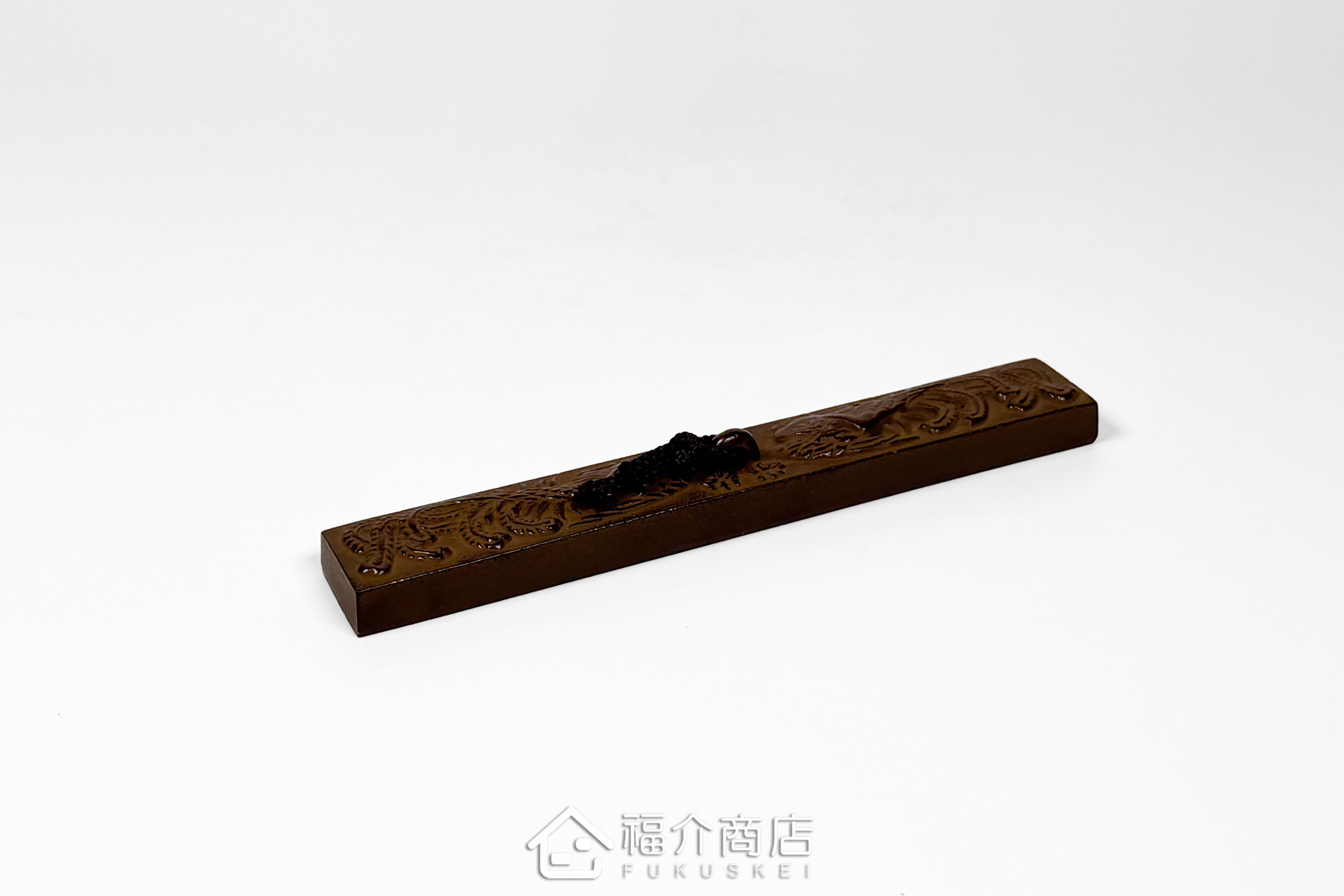 壓住紙張防止移動的櫻花造型鑄鐵材質文鎮