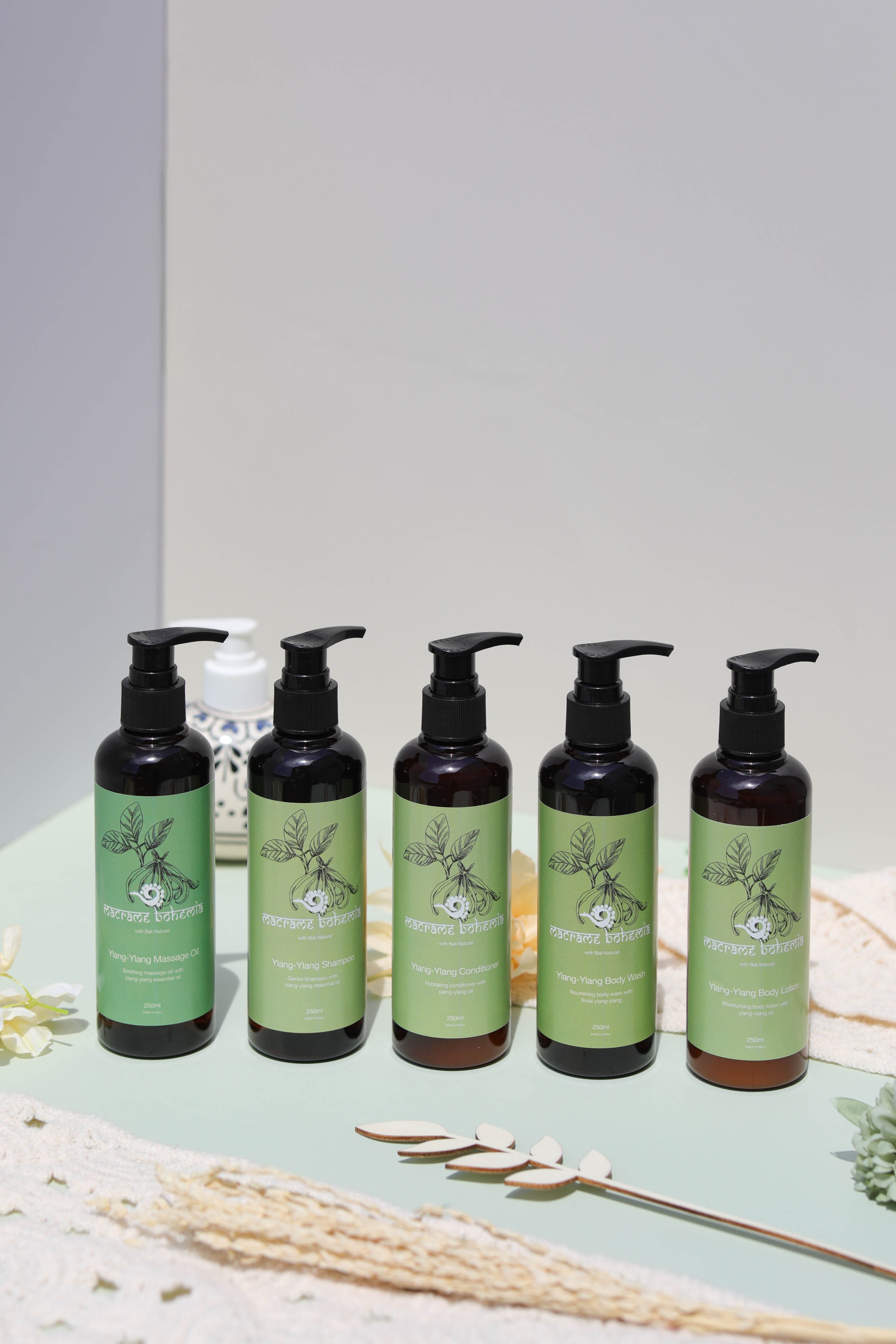 Macrame 依蘭花系列 按摩油 / 身體乳液 / 沐浴露 / 護髮素 / 洗頭水 (0318)