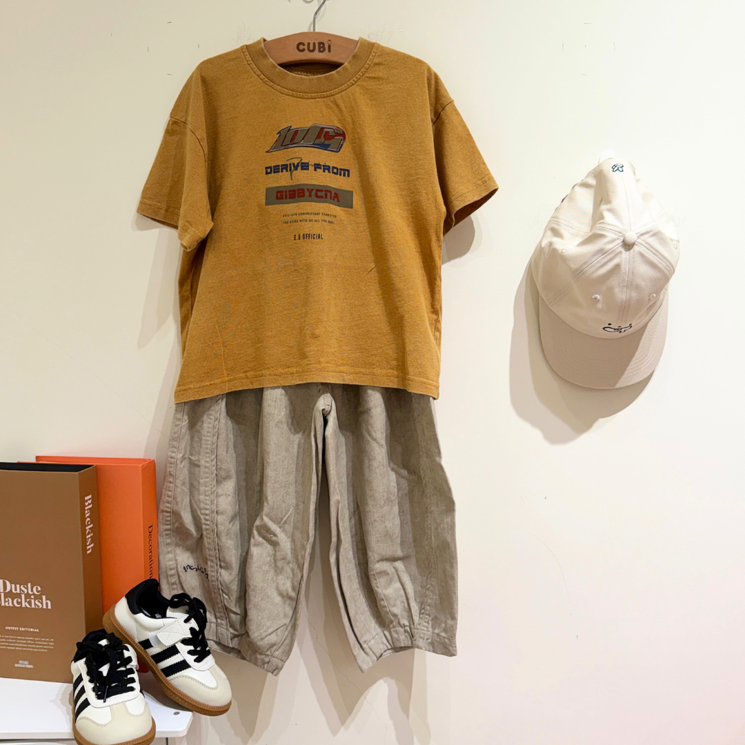 26夏 美式復古T (大童)