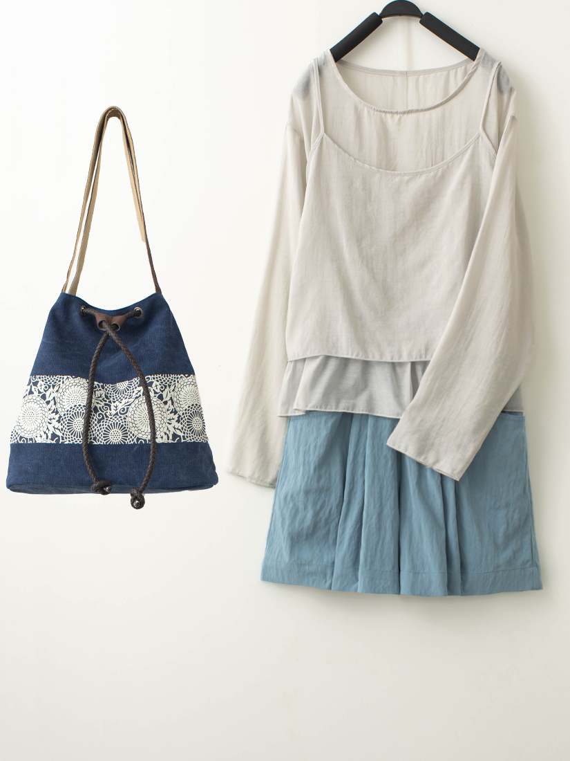 荷葉綁帶兩件式上衣鬆緊腰打褶短褲組合