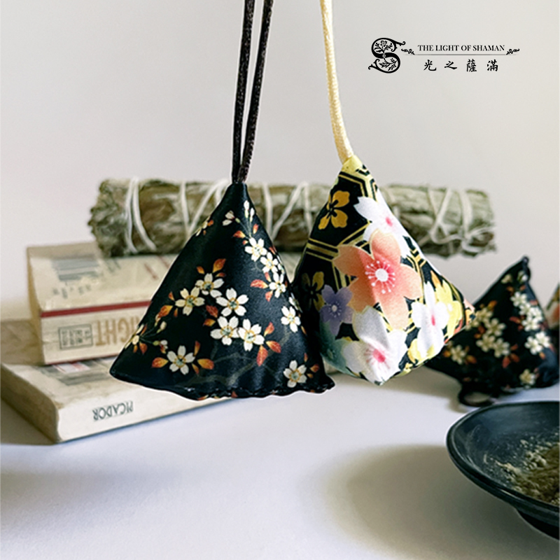 避邪黑色鼠尾草香包   刺激夢想實現  開發出更強大的能量