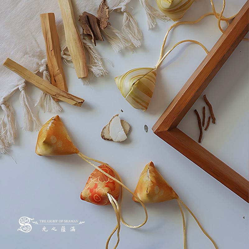 除障必備 極品除障香包 自製的除障香手工縫製 淨化環境 克服困難 提升正能量 焕然一新淨化心靈－光之薩滿