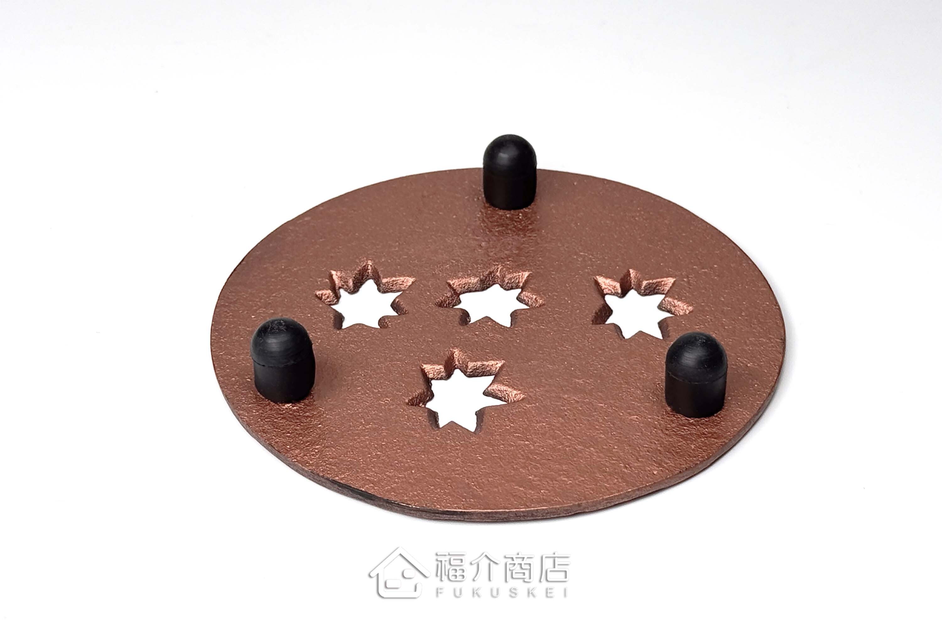 放茶壺或鍋子的鑄鐵隔熱墊