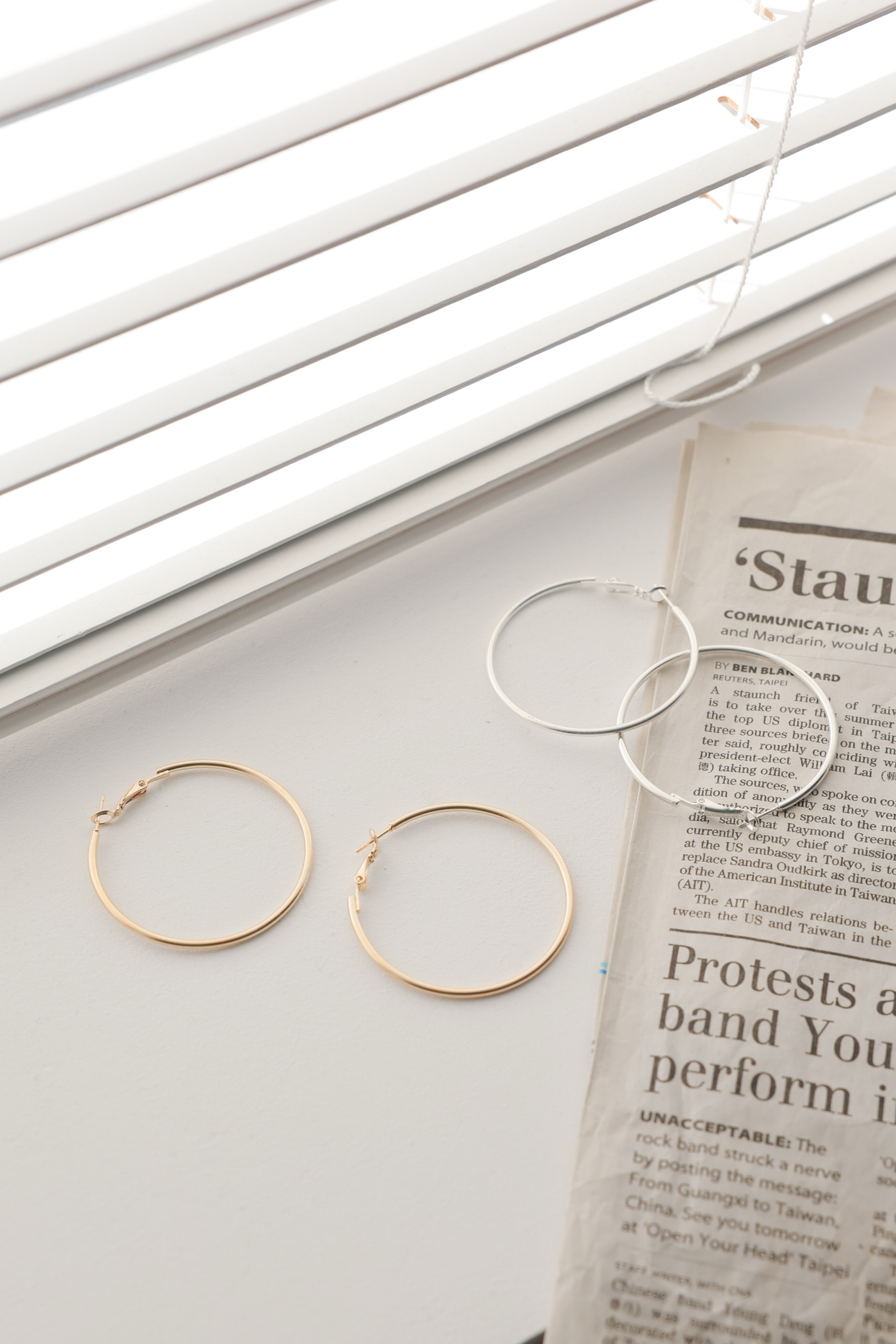 （現貨）百搭圓圈圈耳環 HA86