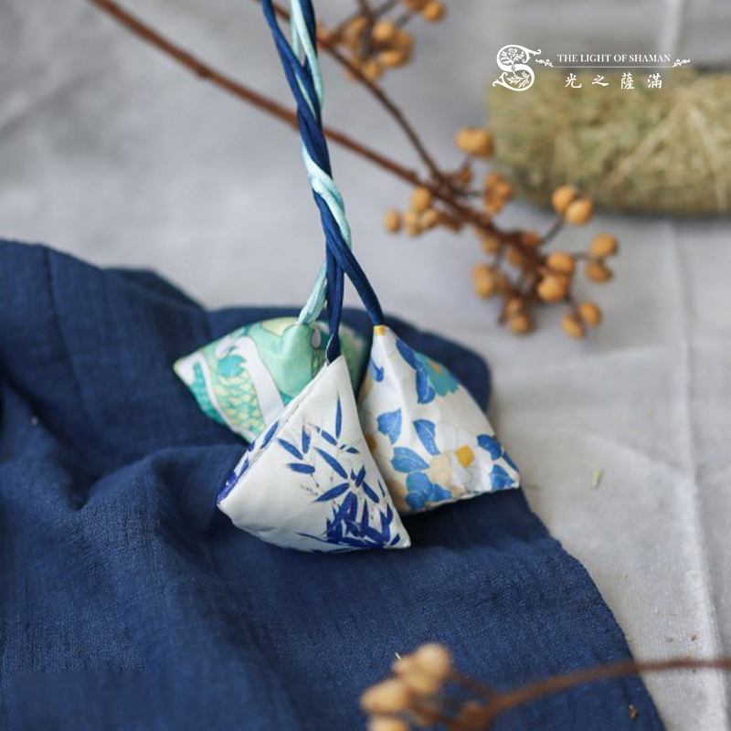 招財藍色鼠尾草香包 活躍停滯不前的心態 顯化真正需要的物質