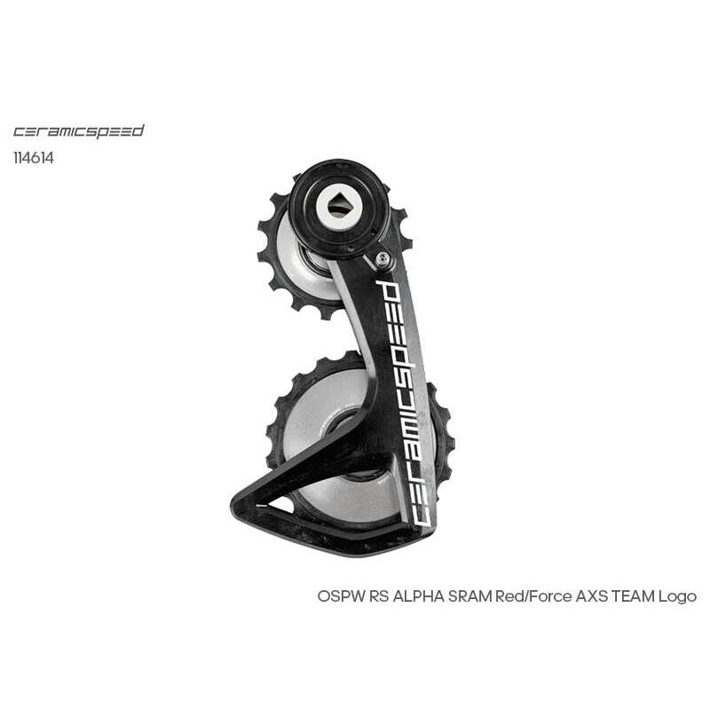 CERAMICSPEED OSPW RS-Sram Red Force AXS(ALPHA Disc)15+19加大導輪