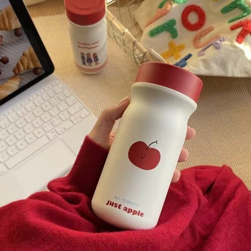 Red Aesthetic 316 Stainless Steel Thermal Flask