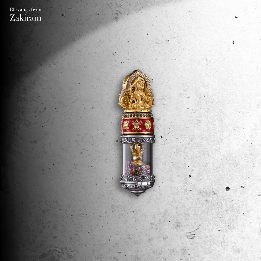 925銀 文殊菩薩 金剛杵 高貨吊墜