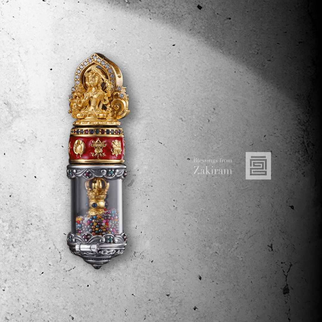 925銀 文殊菩薩 金剛杵 高貨吊墜