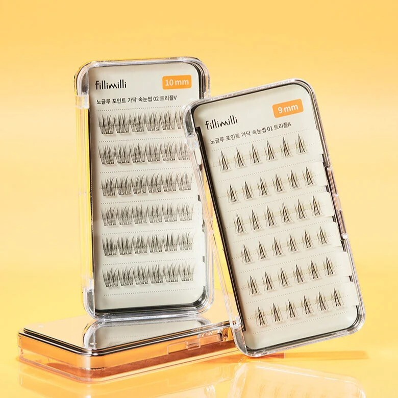 FilliMilli 免膠分段式假眼睫毛 36pcs (附送睫毛攝子)