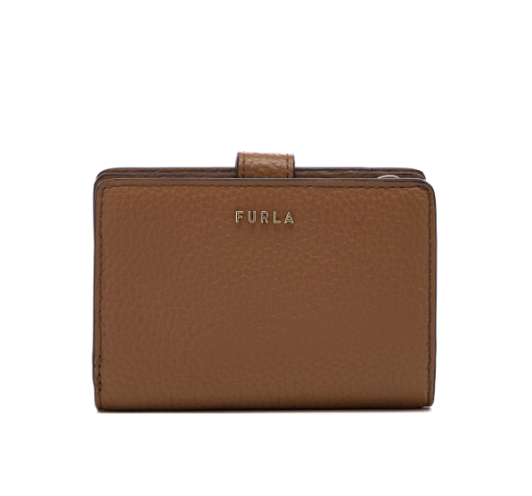 [U] FURLA NERO WP0026000104S00A00564NX RITZY S COMPACT WALLET - VITELLO KERIA, 8050597600208 (UF264)