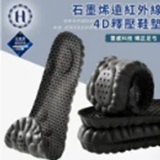 [S] HILTON Graphene far infrared 4D pressure relief insole, M0005 (SH15)