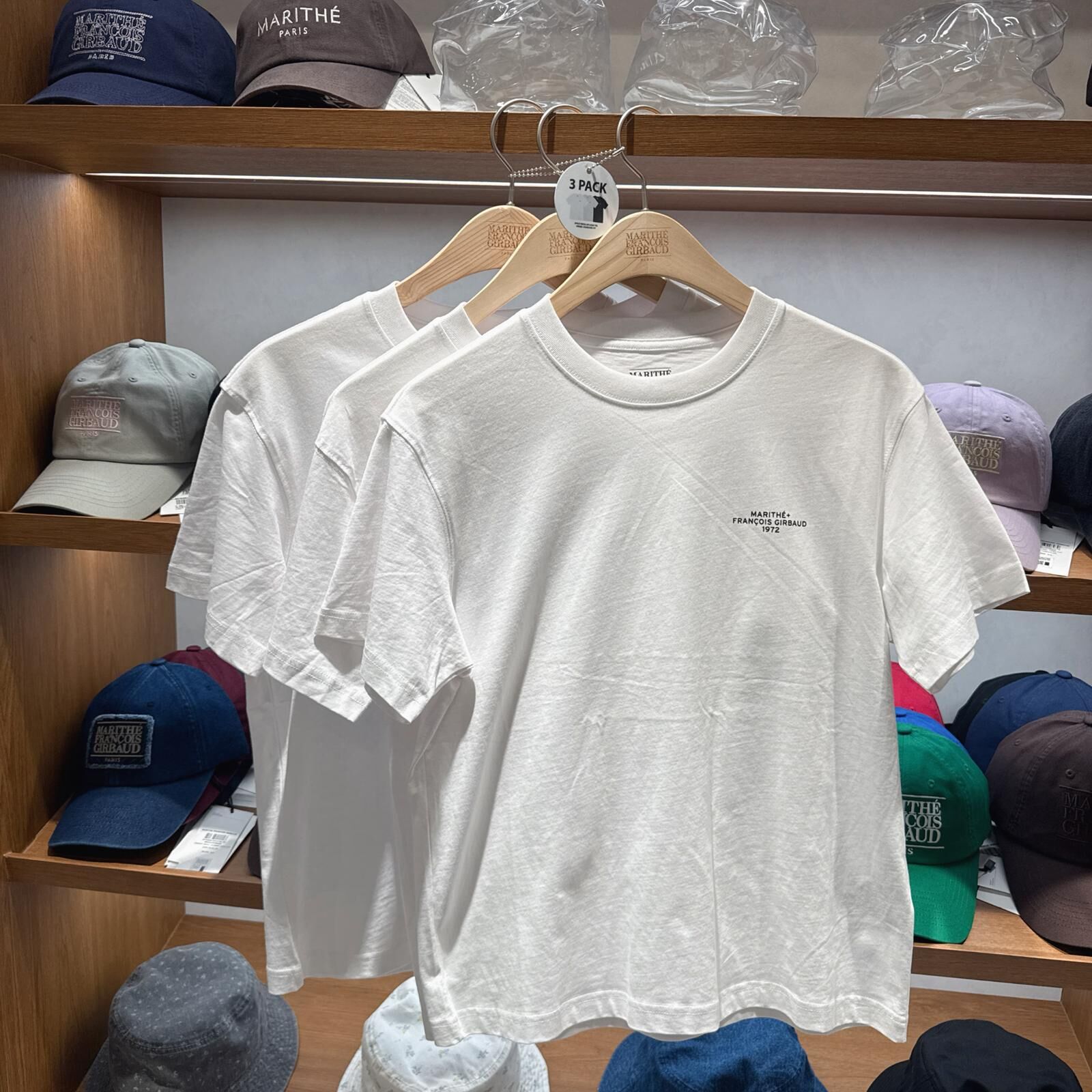 【MFG】LETTERING LOGO TEE (3件裝) (G270-G277)