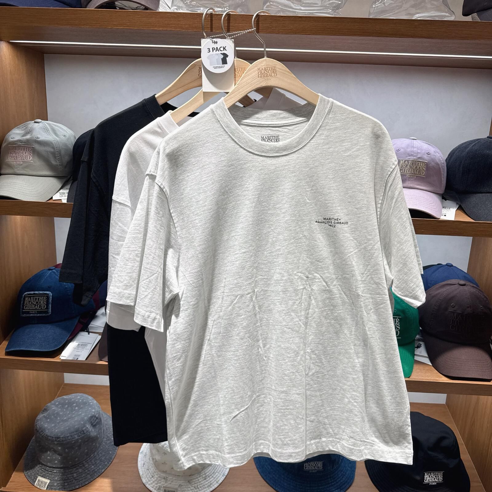 【MFG】LETTERING LOGO TEE (3件裝) (G270-G277)