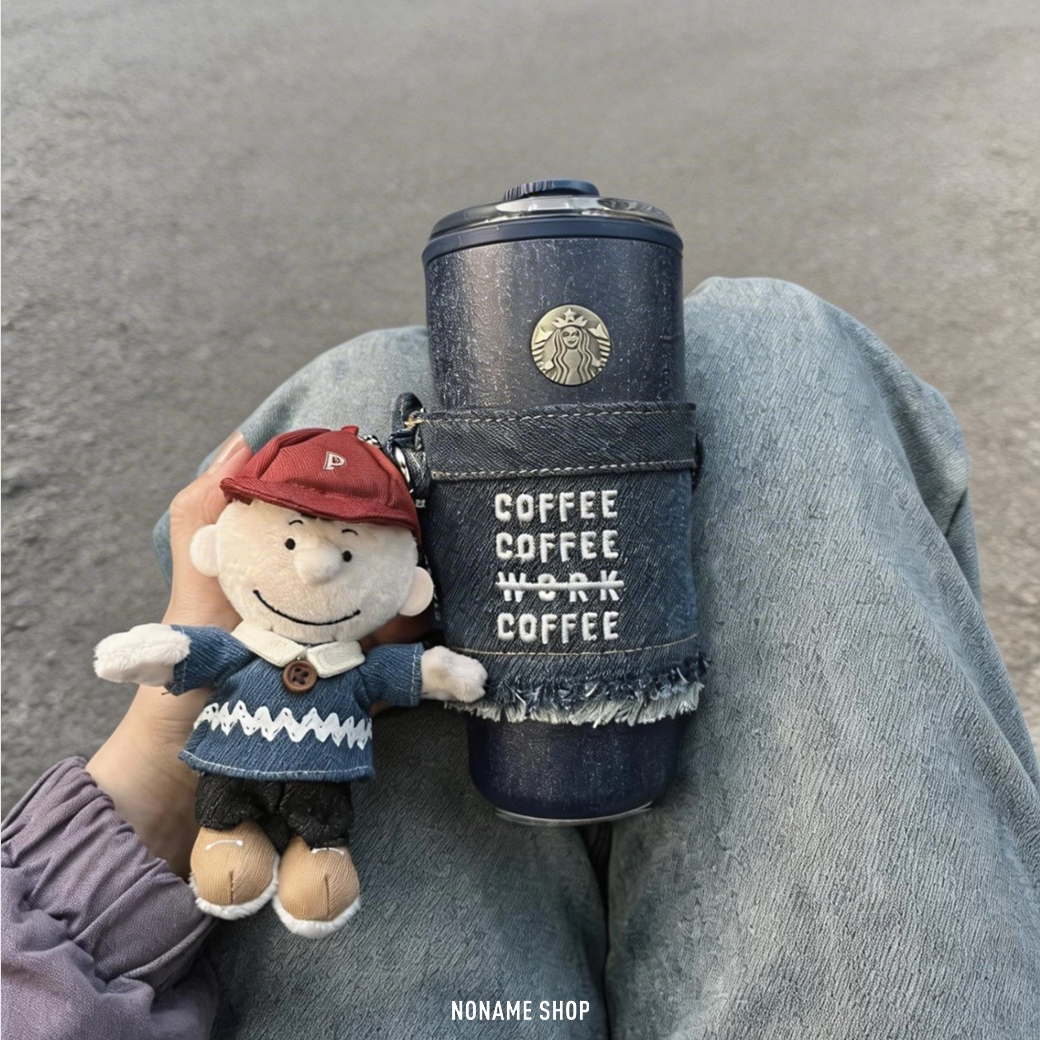 STARBUCKS 國外限定 單寧星咖系列 牛仔 保溫杯