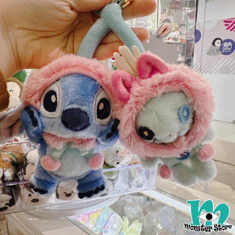 史迪仔小金對裝公仔匙扣掛飾