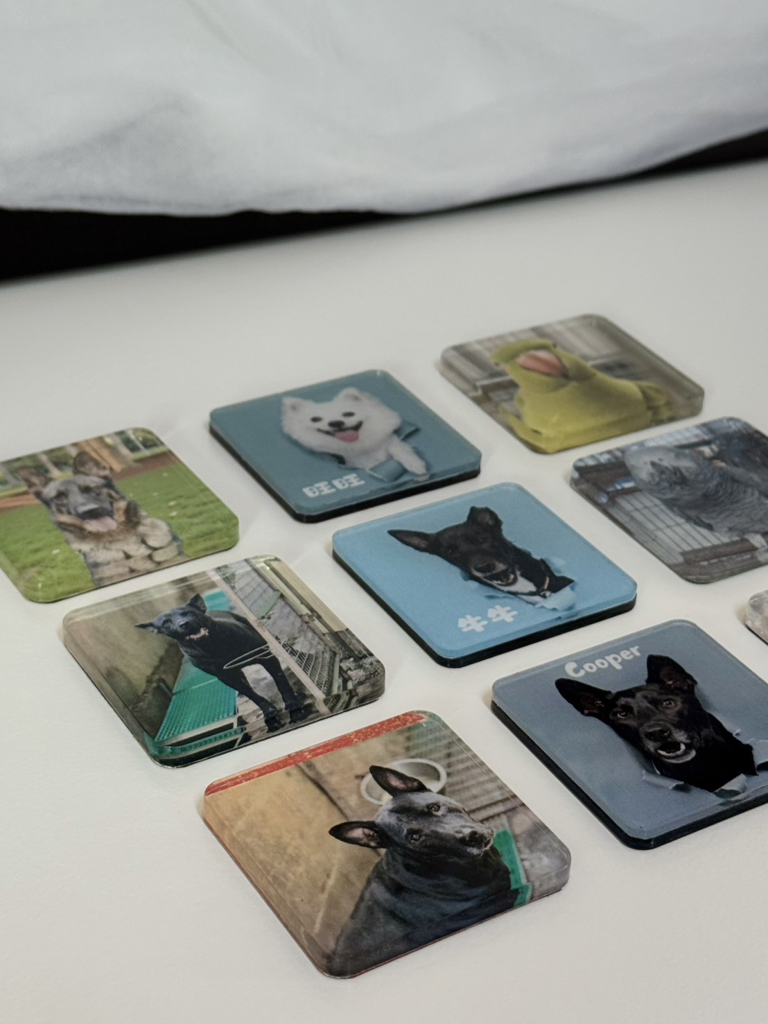 客製化商品🌟壓克力磁鐵🌟1組2入🌟紀念小物