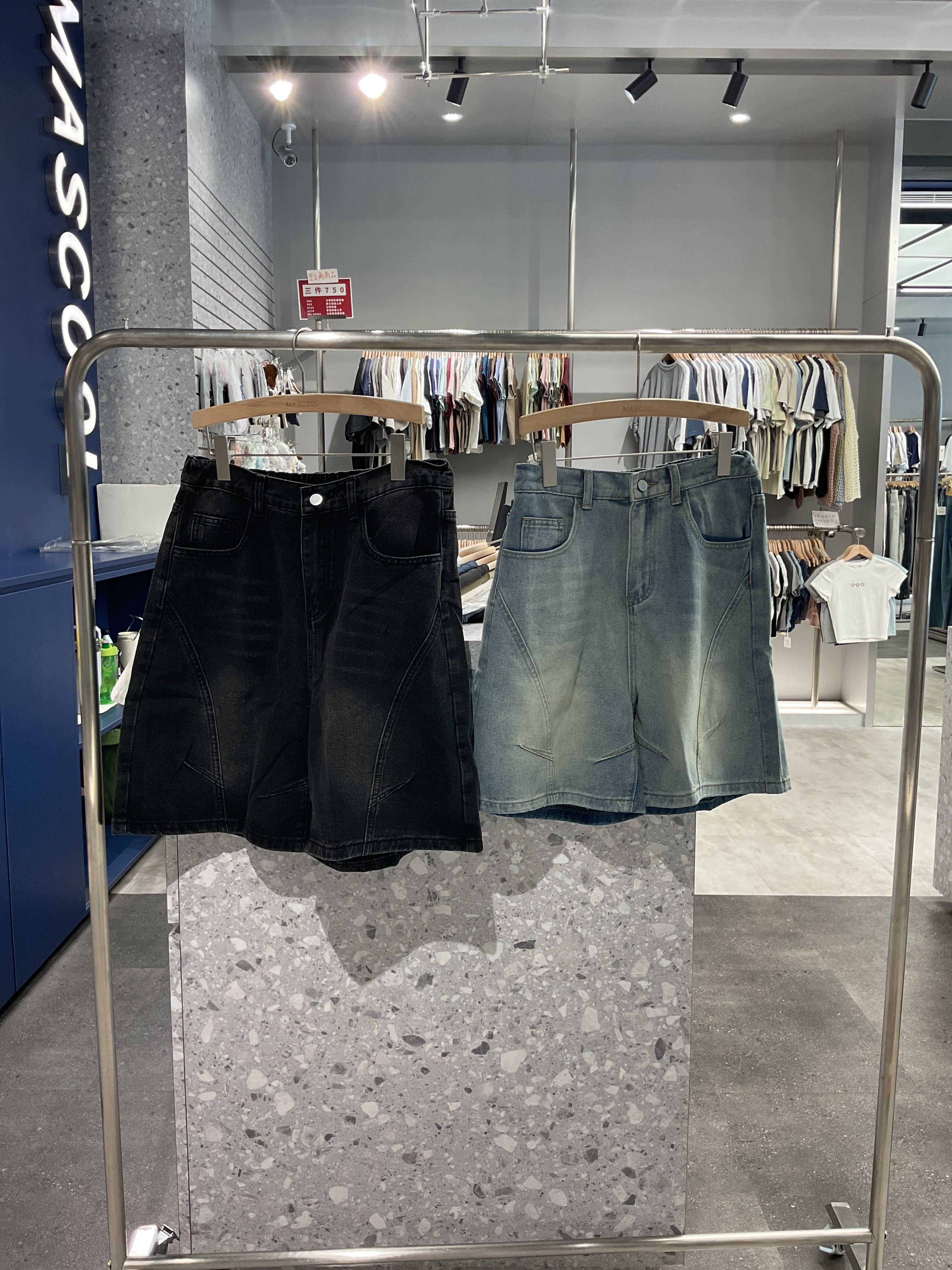 2693 結構牛仔短褲