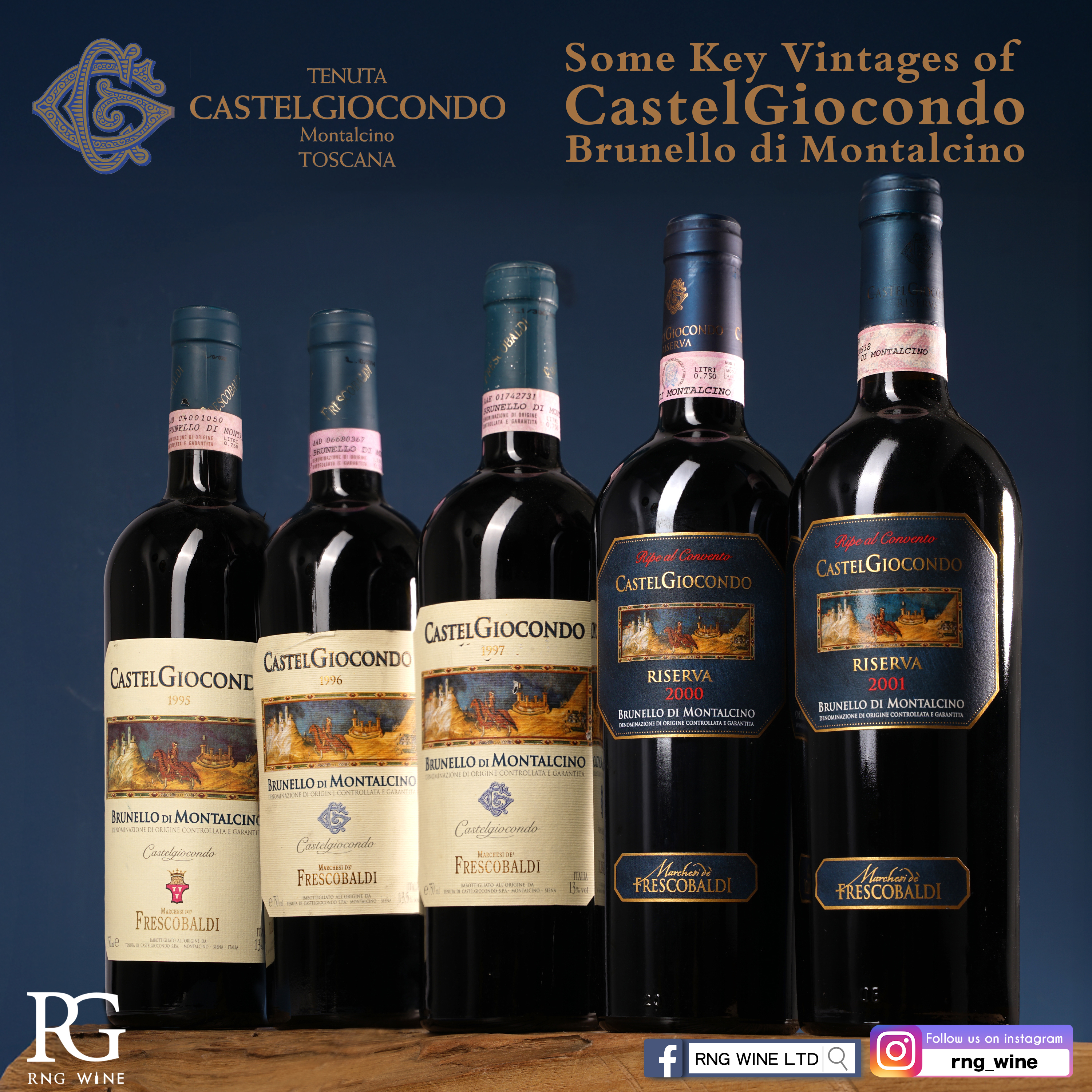 Frescobaldi Castelgiocondo Brunello di Montalcino 1995