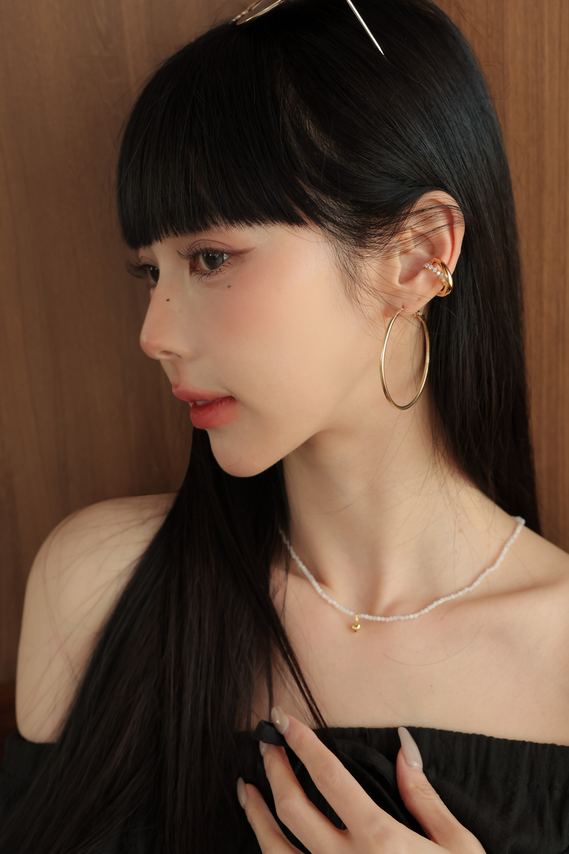 百搭圓圈圈耳環 HA86