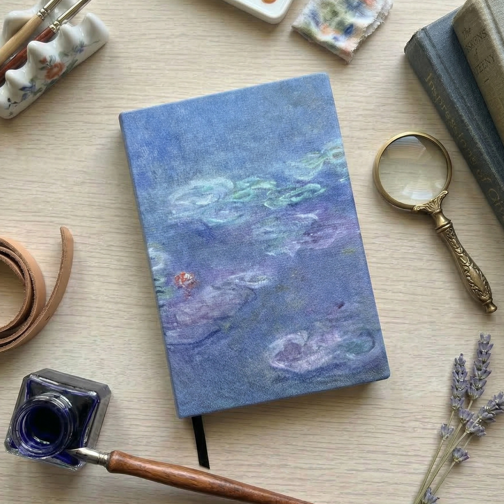 印象派 筆記本｜莫內《睡蓮》