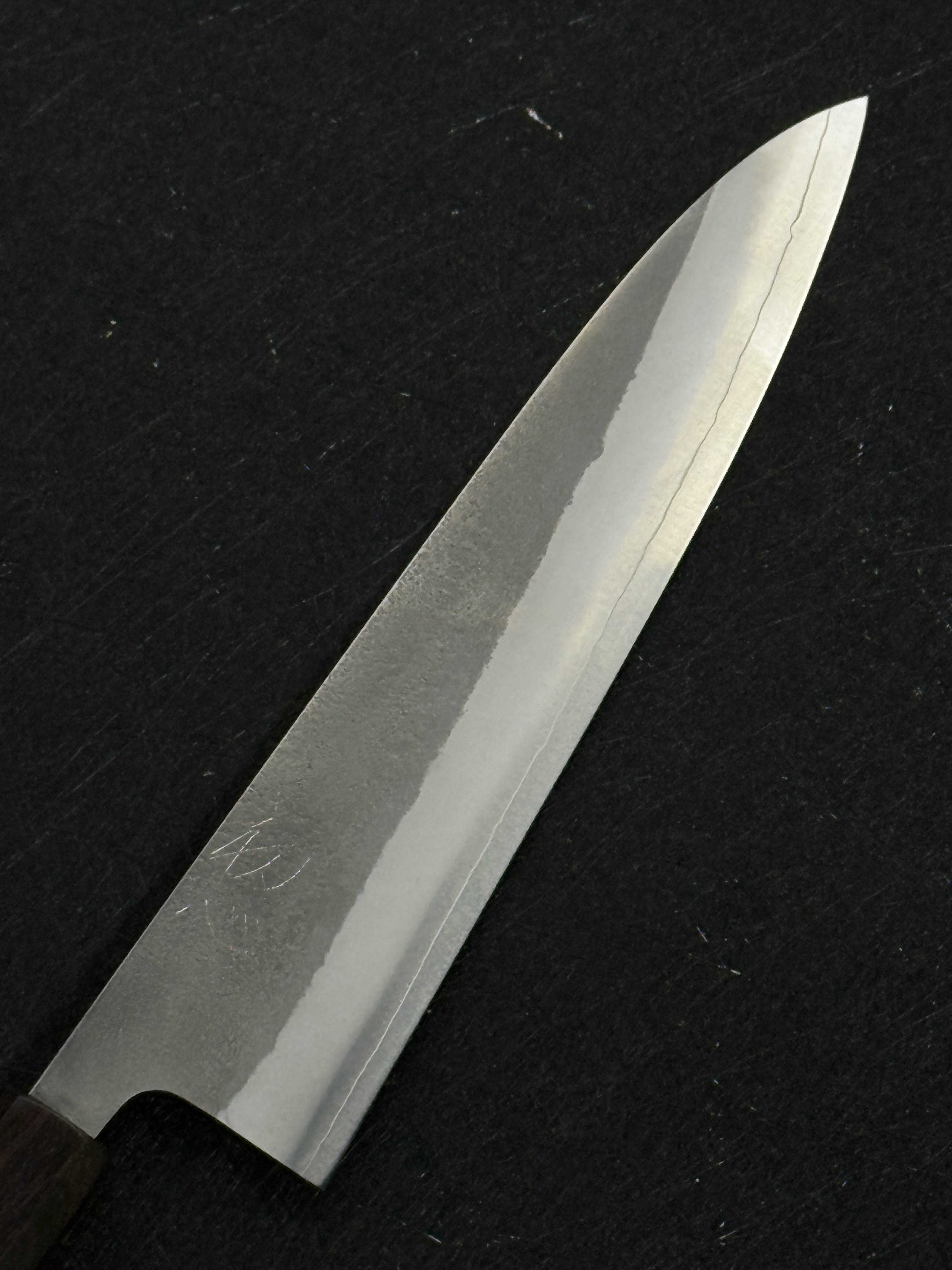 初心 吉金 SKD高速鋼 梨地 牛刀 黑檀柄