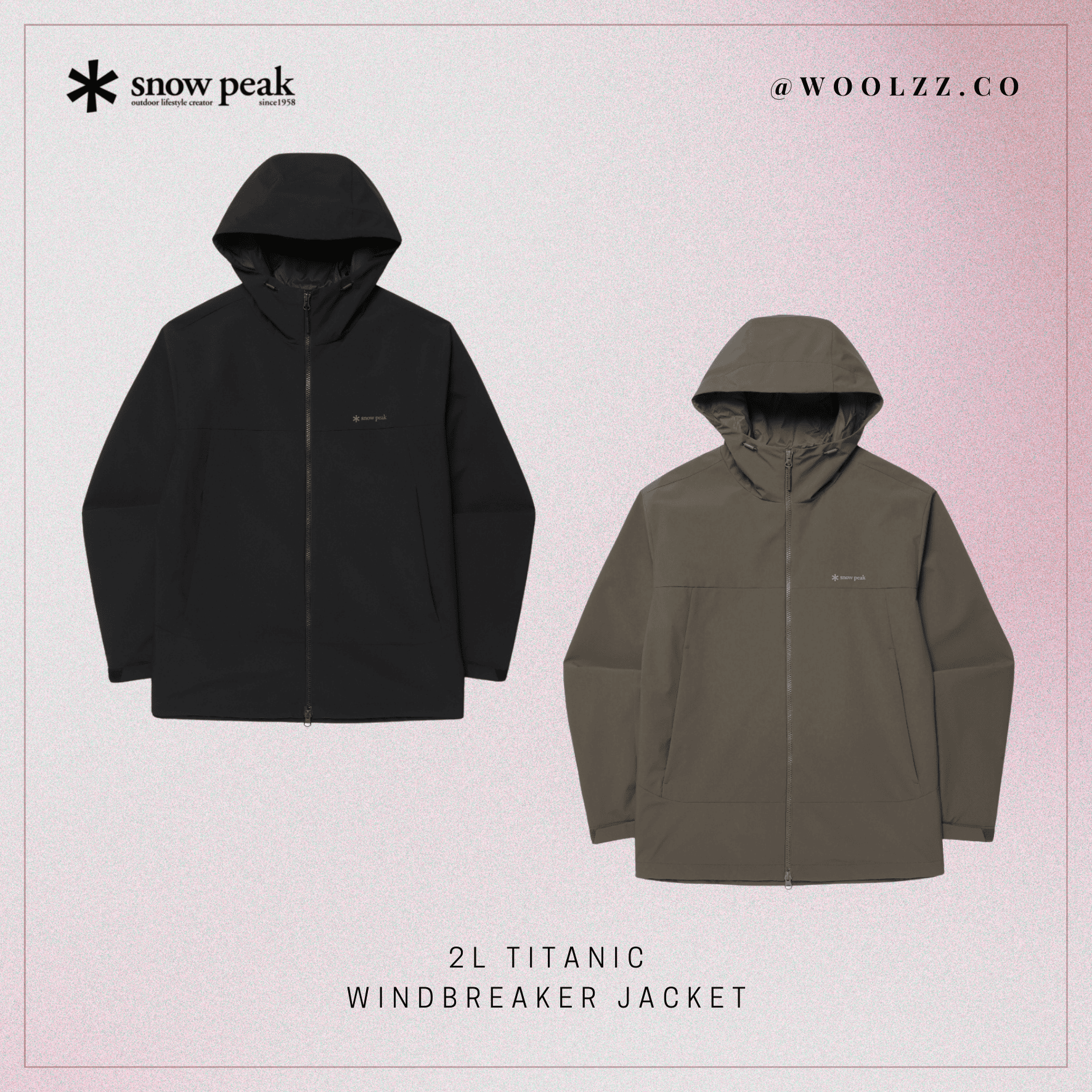 Snow Peak 2L Titanic 防風外套 S26SUT-WB38