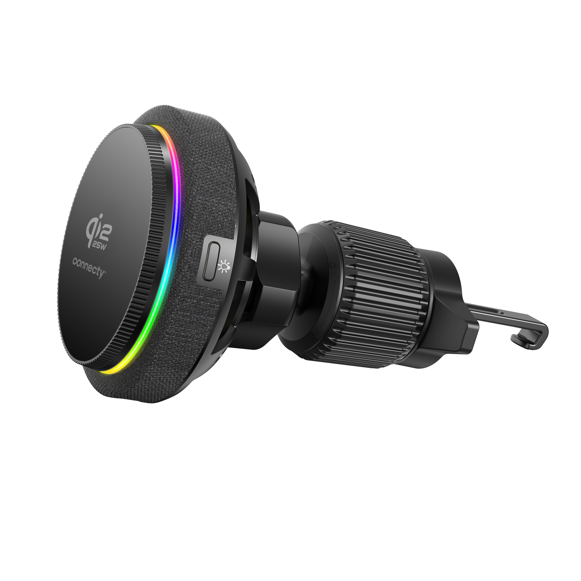 Connecty MagChill 25W Qi2.2 自動冷卻車載磁吸充電支架 CM125D
