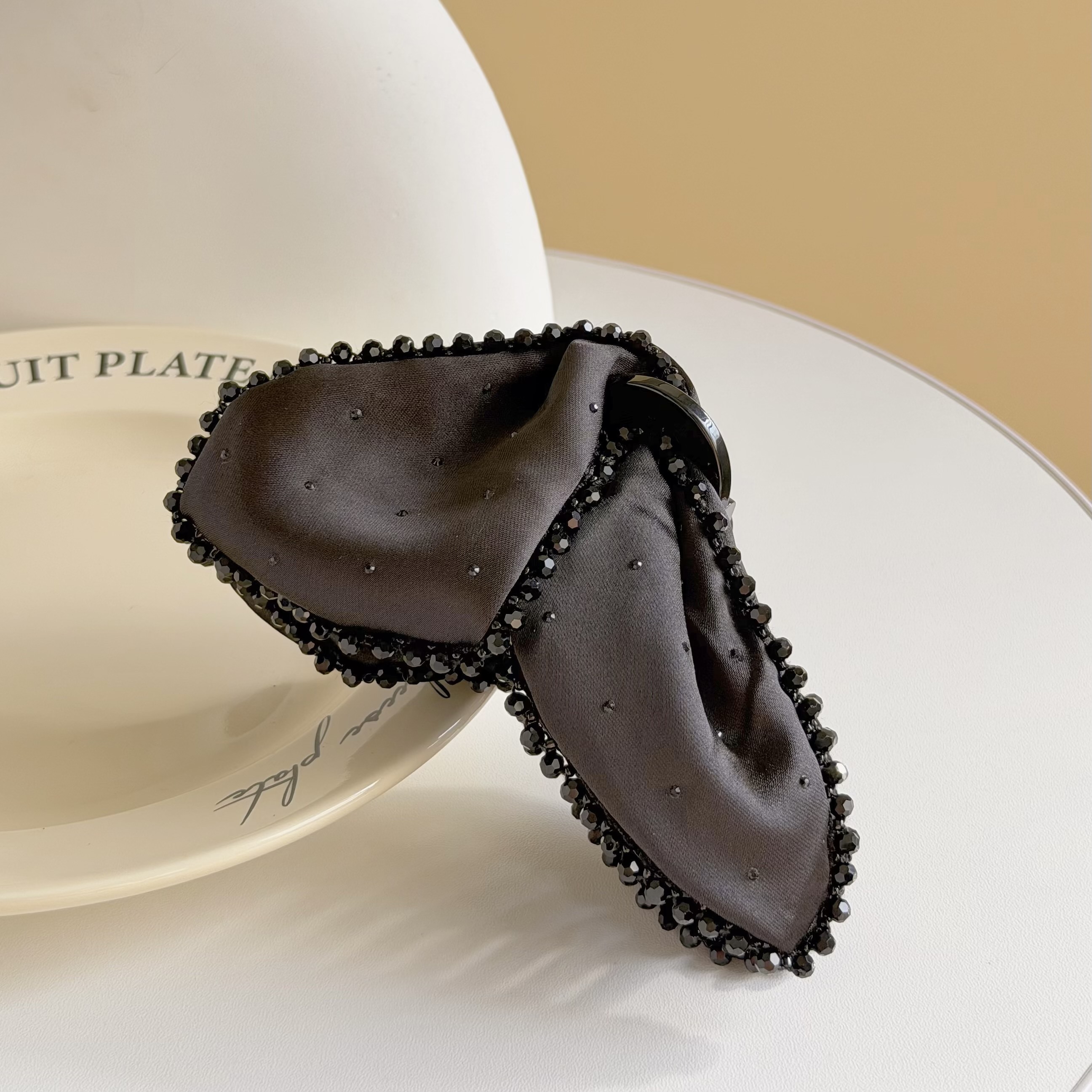 T176碎鑽滑布貝殼三角抓夾