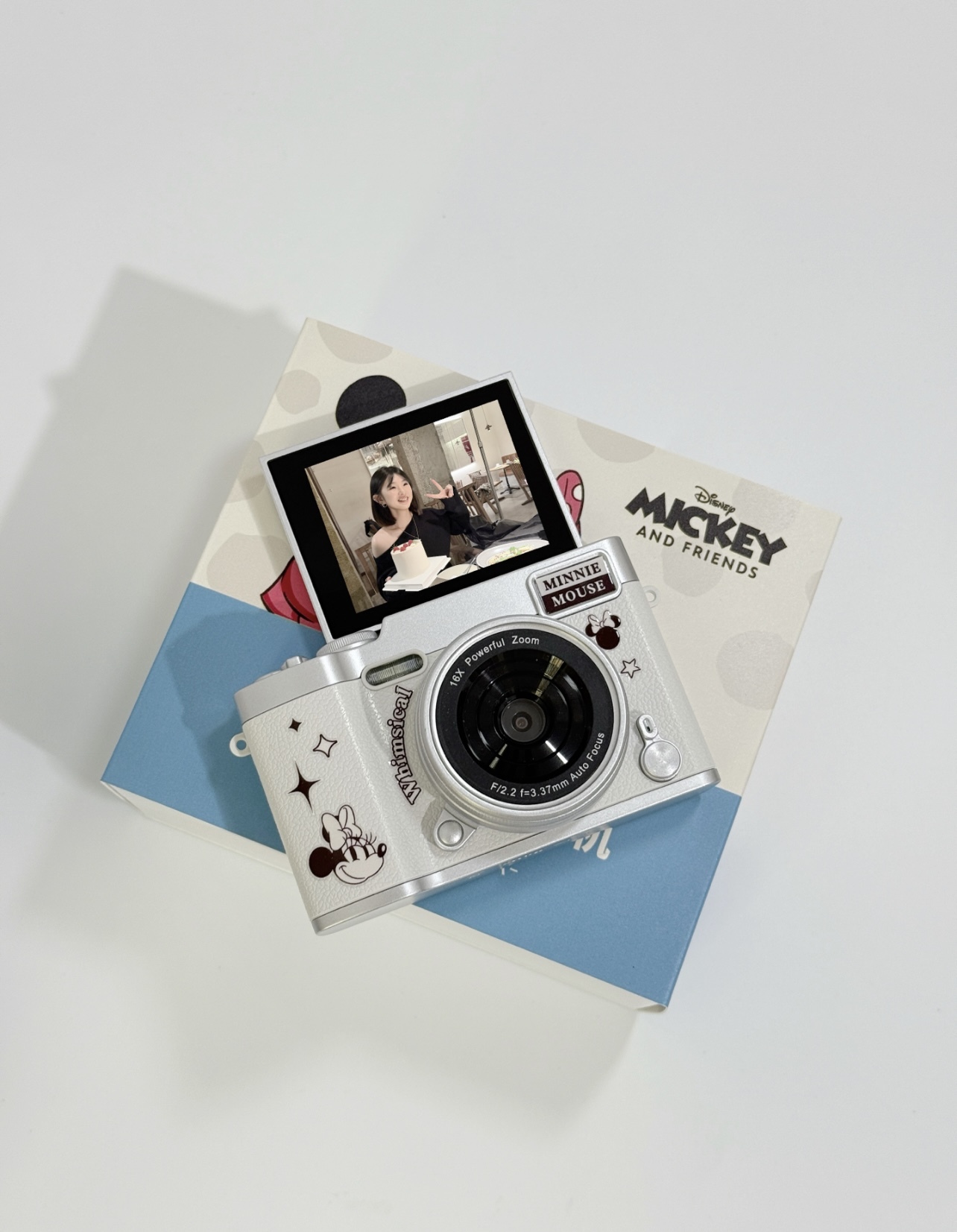 代購-（正版授權）迪士尼 聯名 CCD復古相機 翻轉升級版