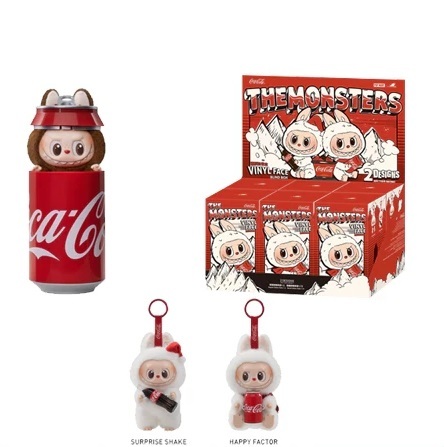 Coca-Cola x POP MART LABUBU THE MONSTER 可口可樂系列 整盒6個 (有機會出隱藏限定)(包順豐)(免運)