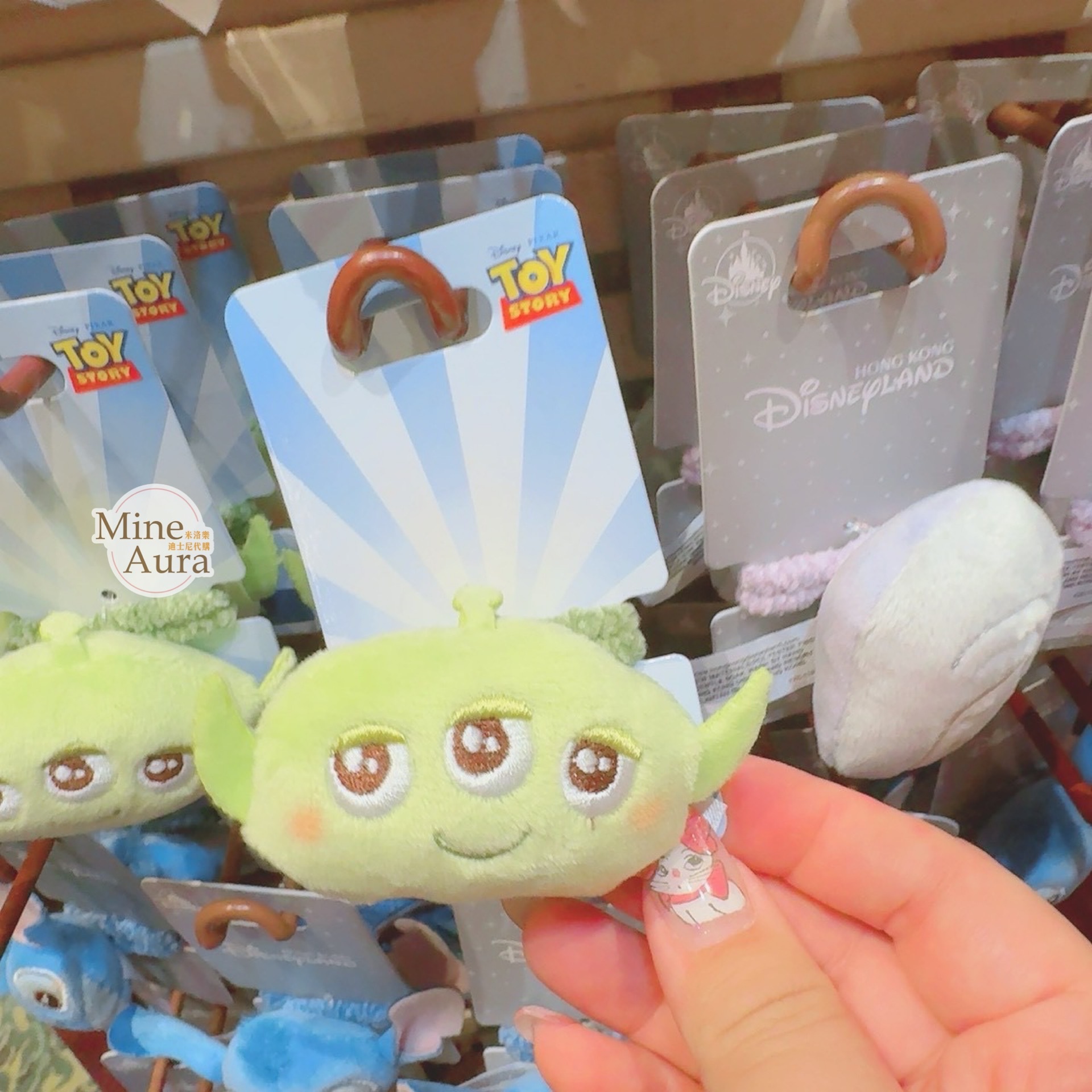 三眼怪 Alien 絨毛大頭造型 髮束 髮飾 玩具總動員 Toy Story -香港迪士尼樂園