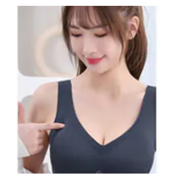 [S] HILTON Graphene latex seamless underwear without steel ring, Iron Gray, Q0038-Iron Gray (SH49)