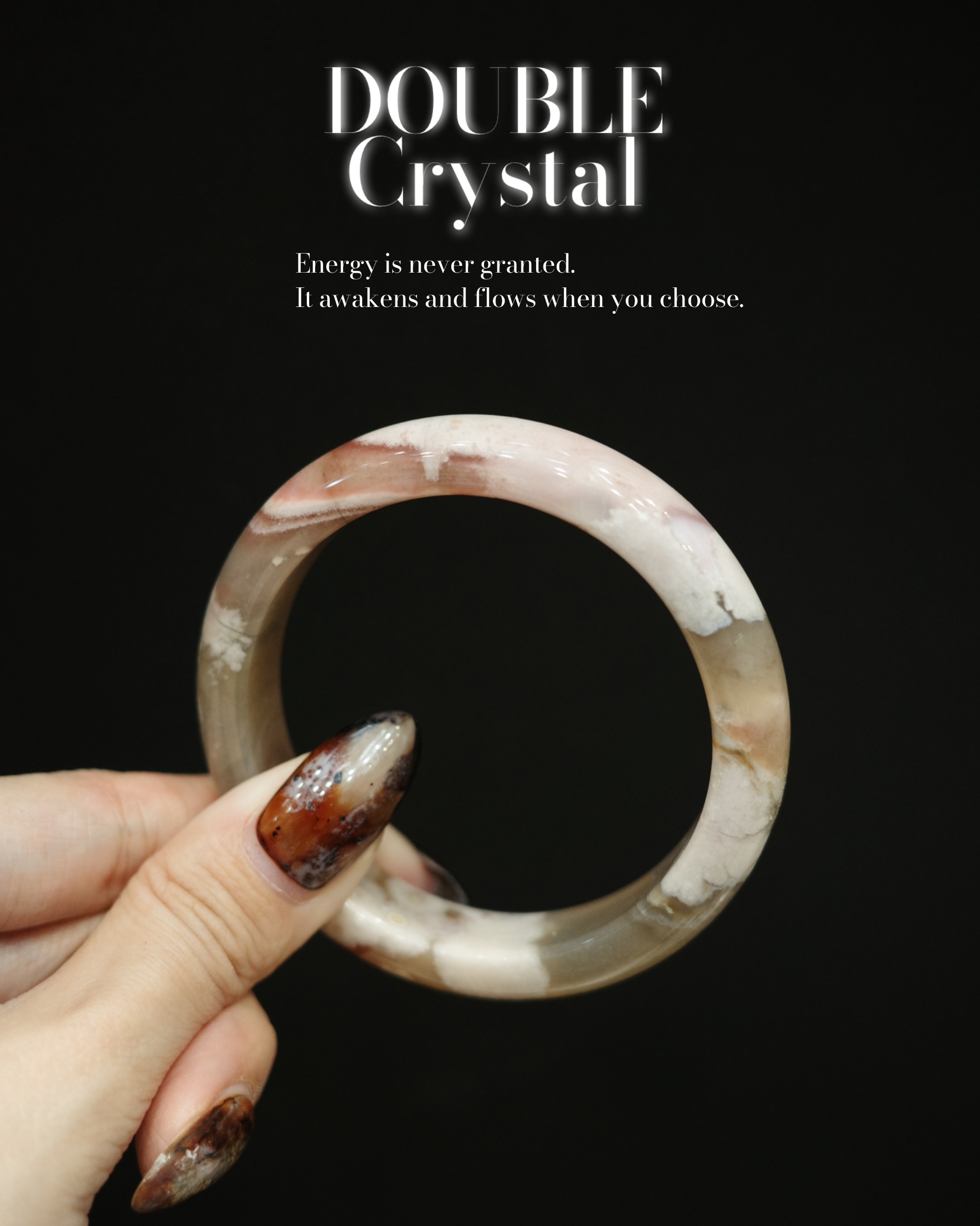 碎花請柬｜櫻花瑪瑙｜56圈口