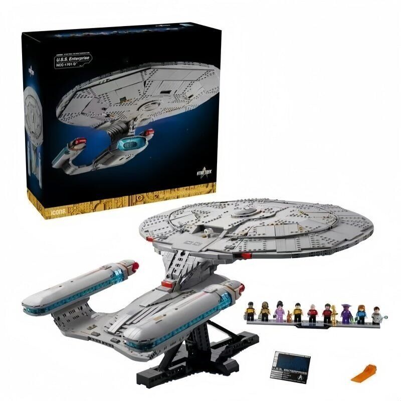 Star Trek: U.S.S. Enterprise NCC-1701-D Building Set Fit Lego NO BOX NA008