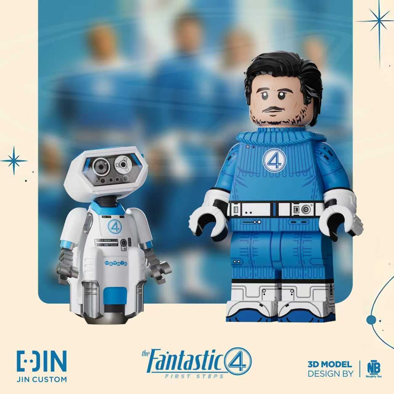 [Jin Custom][Preorder] The Fantastic Four - Reed Richards [PADprinted]