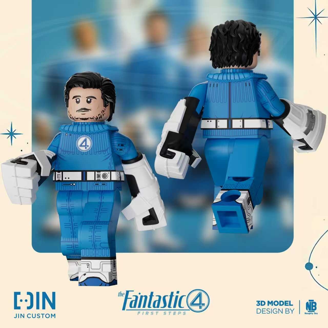 [Jin Custom][Preorder] The Fantastic Four - Reed Richards [PADprinted]