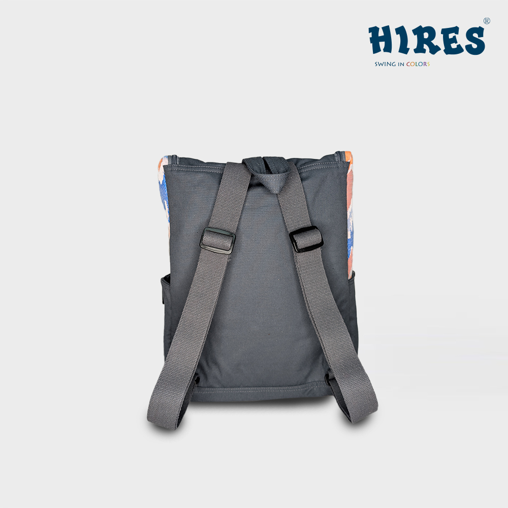 【HIRES】橘色雲彩系列 大型掀蓋後背包