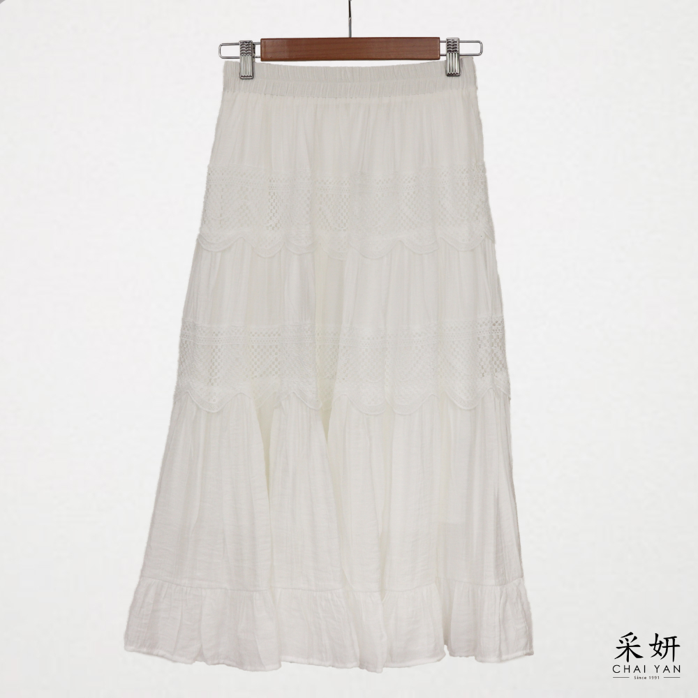 波西米亞風蛋糕中長裙