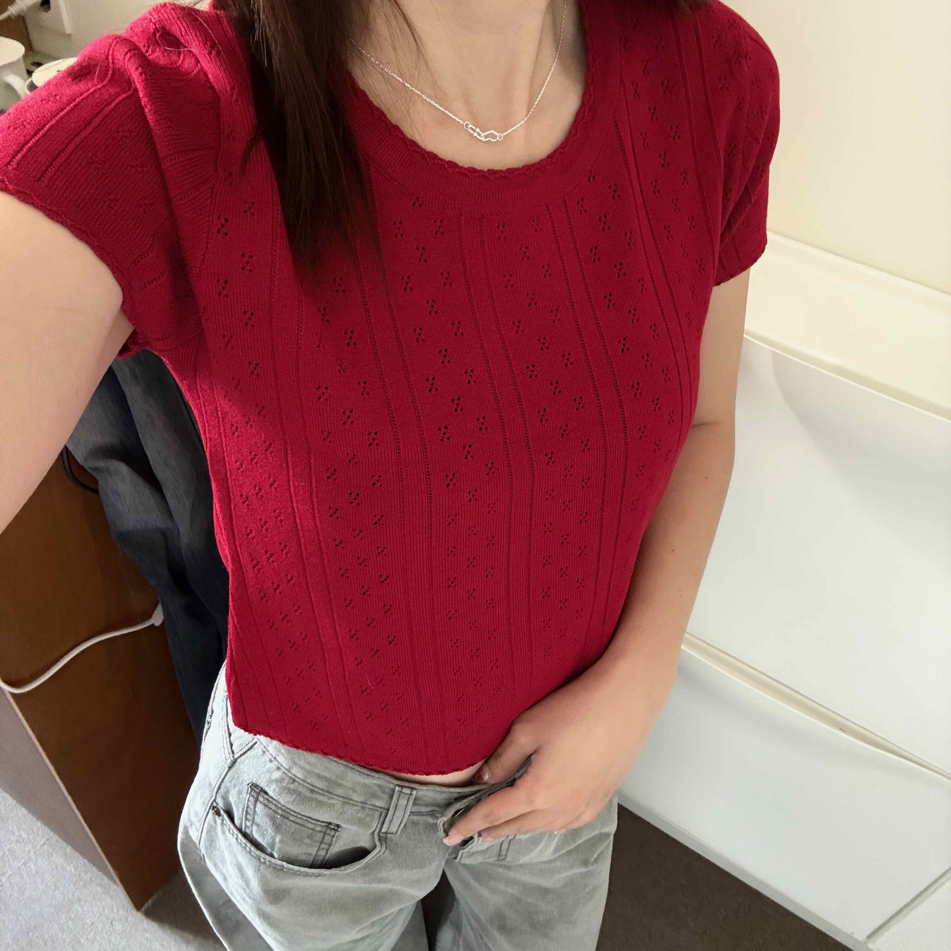 🇰🇷925 silver 愛心鎖扣項鍊