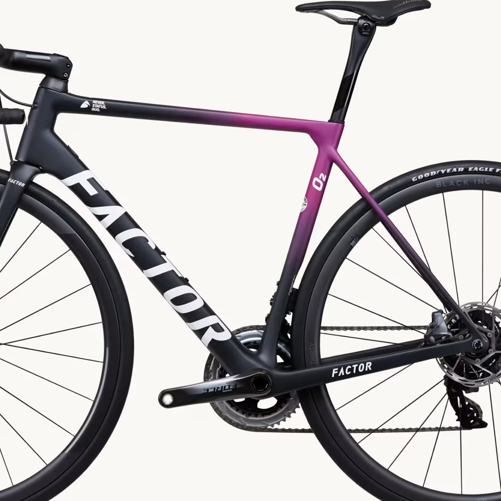 Factor O2 Disc Road Frameset 2023 (Without barstem & Seatpost)