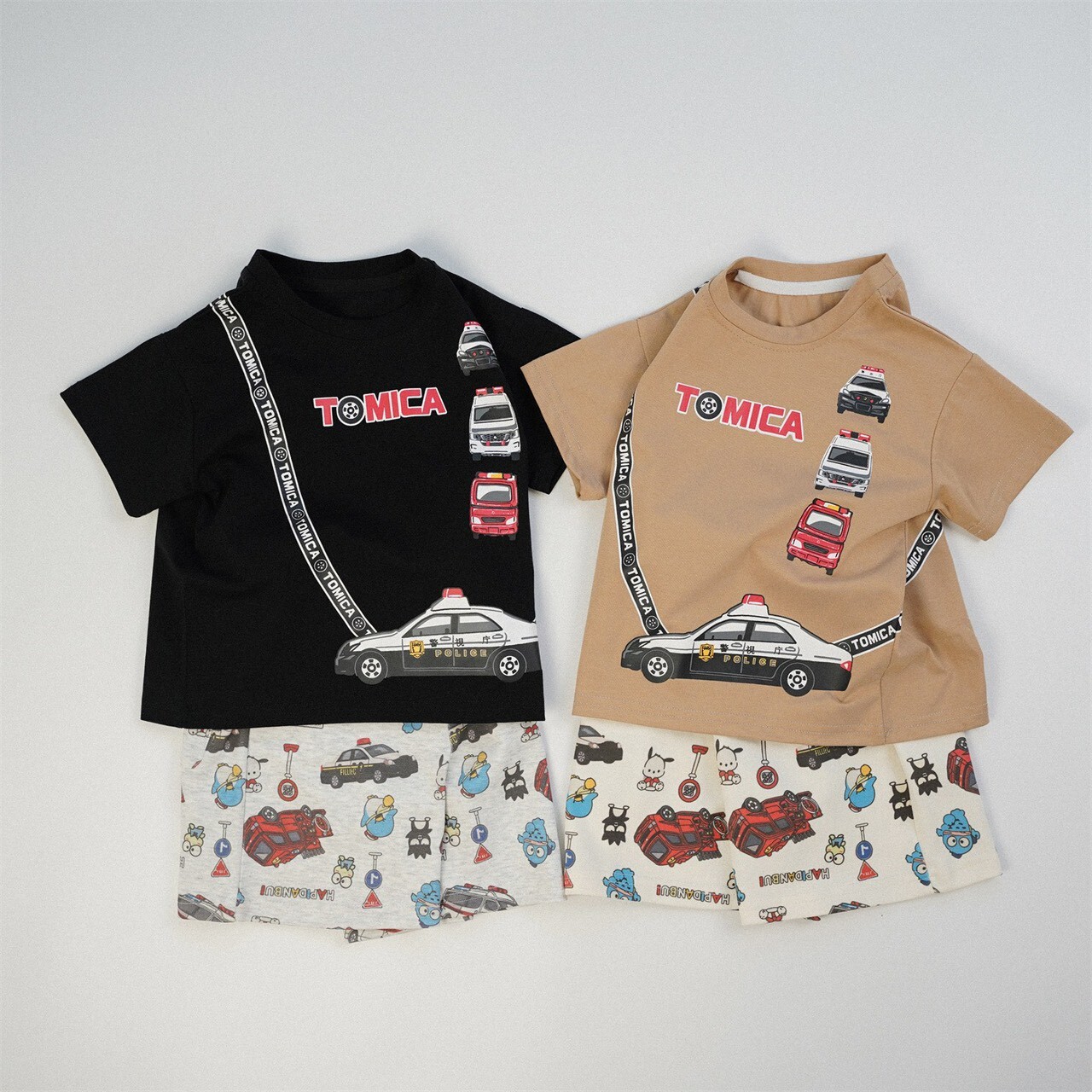 警車消防車救護車搭配可愛IP造型褲ꕀꕀꕀ