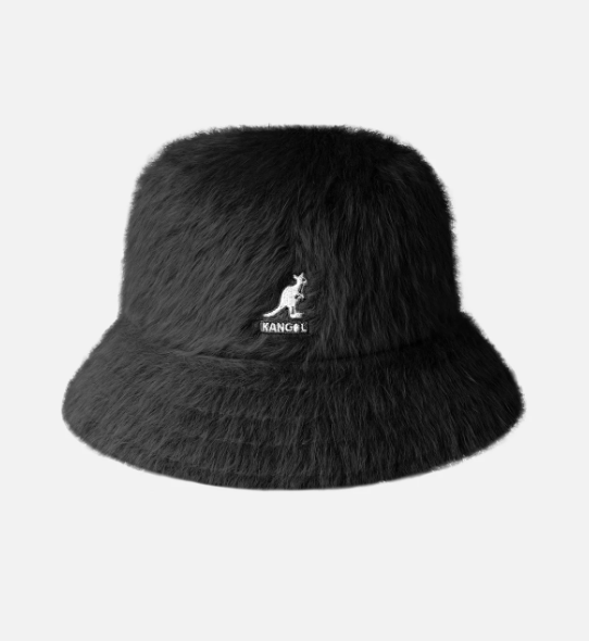 [S] KANGOL BLACK  FURGORA BUCKET, K3477-BK001 (SZZ552)