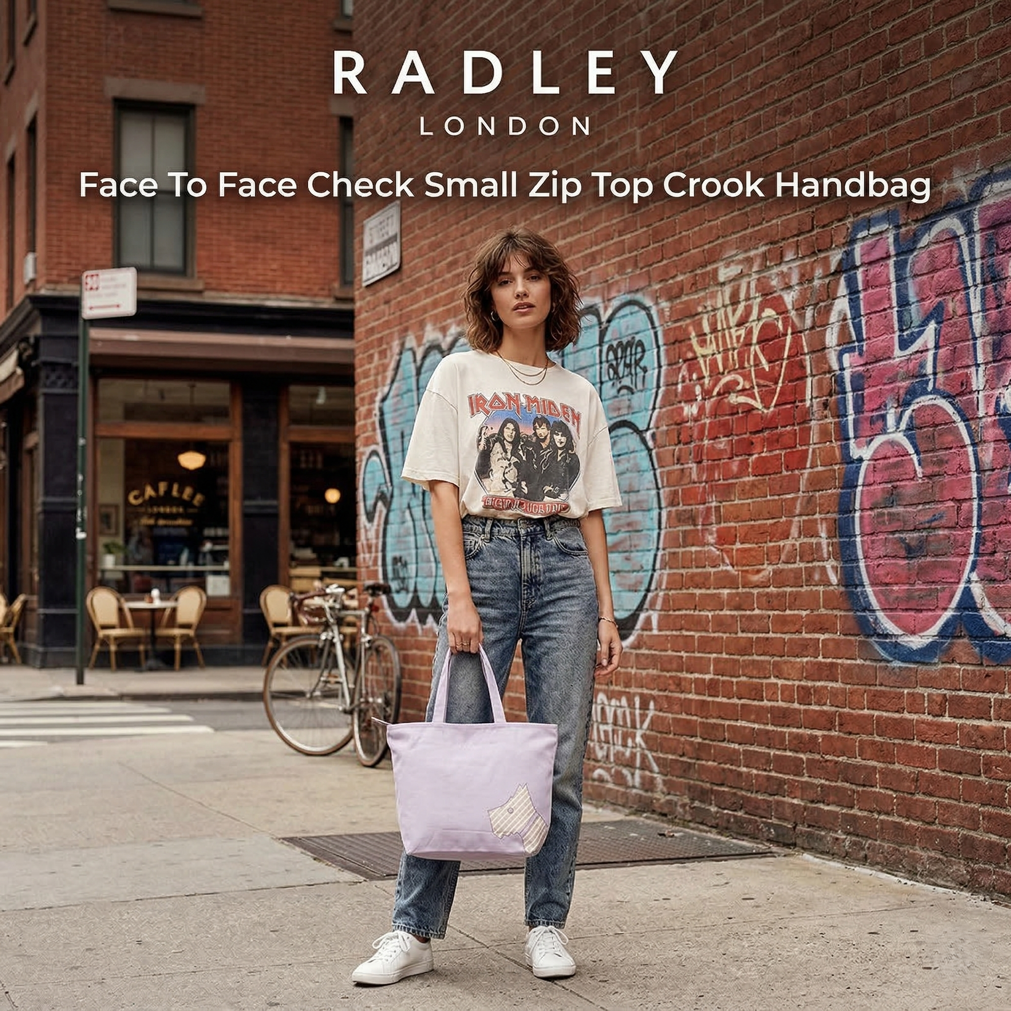 【預購】RADLEY LONDON H031850 小型拉鍊彎把手提包